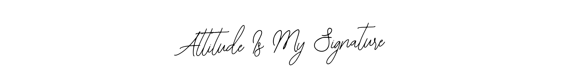 Make a beautiful signature design for name Attitude Is My Signature. Use this online signature maker to create a handwritten signature for free. Attitude Is My Signature signature style 12 images and pictures png