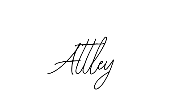 Design your own signature with our free online signature maker. With this signature software, you can create a handwritten (Bearetta-2O07w) signature for name Attley. Attley signature style 12 images and pictures png