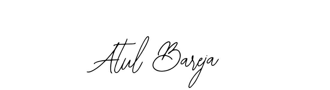 Use a signature maker to create a handwritten signature online. With this signature software, you can design (Bearetta-2O07w) your own signature for name Atul Bareja. Atul Bareja signature style 12 images and pictures png