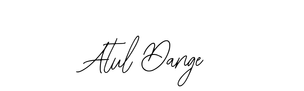 Use a signature maker to create a handwritten signature online. With this signature software, you can design (Bearetta-2O07w) your own signature for name Atul Dange. Atul Dange signature style 12 images and pictures png