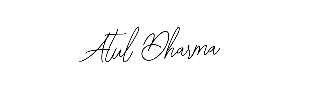 How to Draw Atul Dharma signature style? Bearetta-2O07w is a latest design signature styles for name Atul Dharma. Atul Dharma signature style 12 images and pictures png
