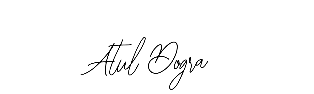 Use a signature maker to create a handwritten signature online. With this signature software, you can design (Bearetta-2O07w) your own signature for name Atul Dogra. Atul Dogra signature style 12 images and pictures png