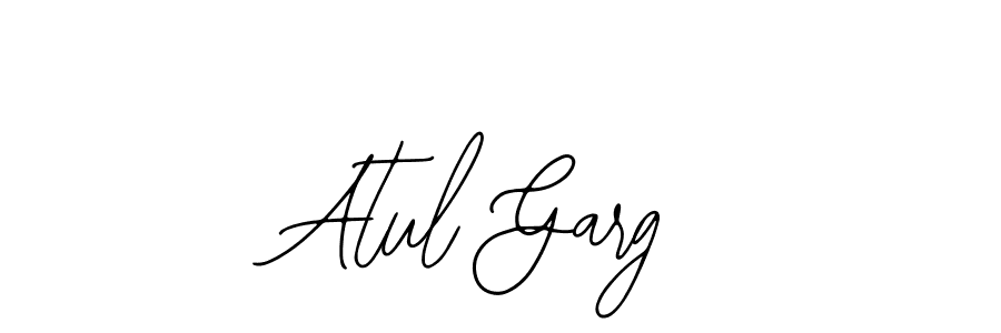 How to make Atul Garg name signature. Use Bearetta-2O07w style for creating short signs online. This is the latest handwritten sign. Atul Garg signature style 12 images and pictures png