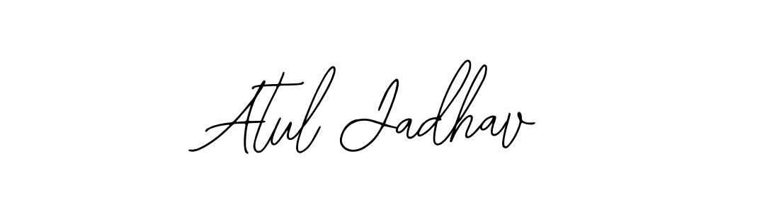 Design your own signature with our free online signature maker. With this signature software, you can create a handwritten (Bearetta-2O07w) signature for name Atul Jadhav. Atul Jadhav signature style 12 images and pictures png