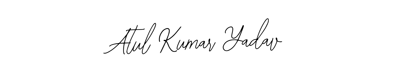 Use a signature maker to create a handwritten signature online. With this signature software, you can design (Bearetta-2O07w) your own signature for name Atul Kumar Yadav. Atul Kumar Yadav signature style 12 images and pictures png