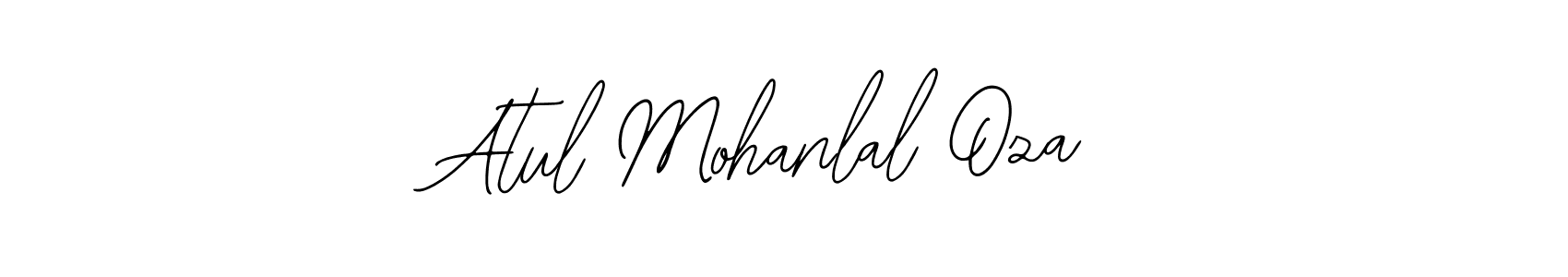 Use a signature maker to create a handwritten signature online. With this signature software, you can design (Bearetta-2O07w) your own signature for name Atul Mohanlal Oza. Atul Mohanlal Oza signature style 12 images and pictures png