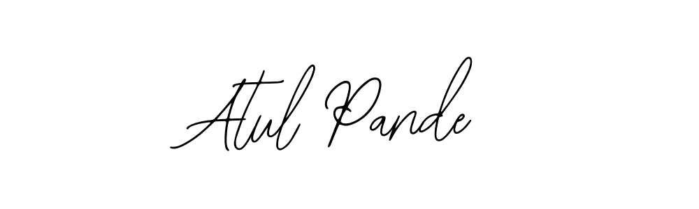 Design your own signature with our free online signature maker. With this signature software, you can create a handwritten (Bearetta-2O07w) signature for name Atul Pande. Atul Pande signature style 12 images and pictures png