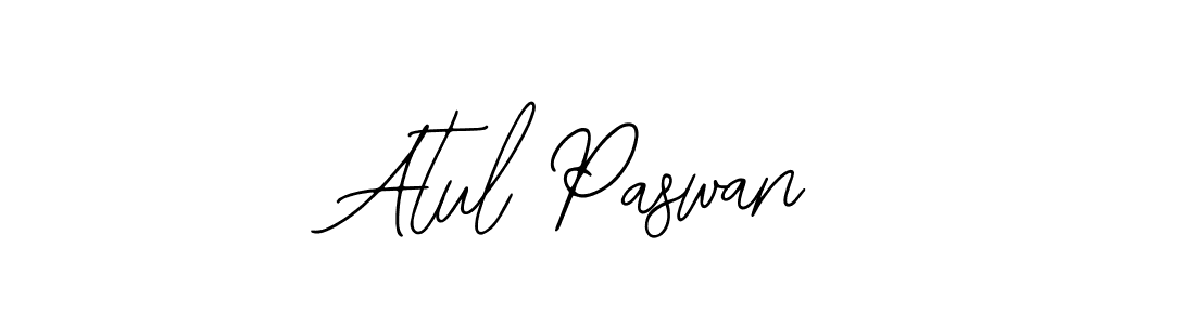 You should practise on your own different ways (Bearetta-2O07w) to write your name (Atul Paswan) in signature. don't let someone else do it for you. Atul Paswan signature style 12 images and pictures png