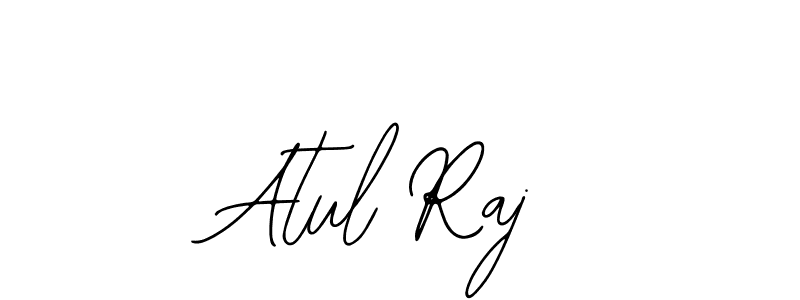 Use a signature maker to create a handwritten signature online. With this signature software, you can design (Bearetta-2O07w) your own signature for name Atul Raj. Atul Raj signature style 12 images and pictures png