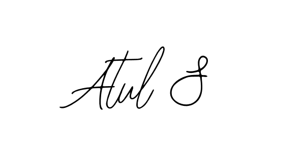 You can use this online signature creator to create a handwritten signature for the name Atul S. This is the best online autograph maker. Atul S signature style 12 images and pictures png