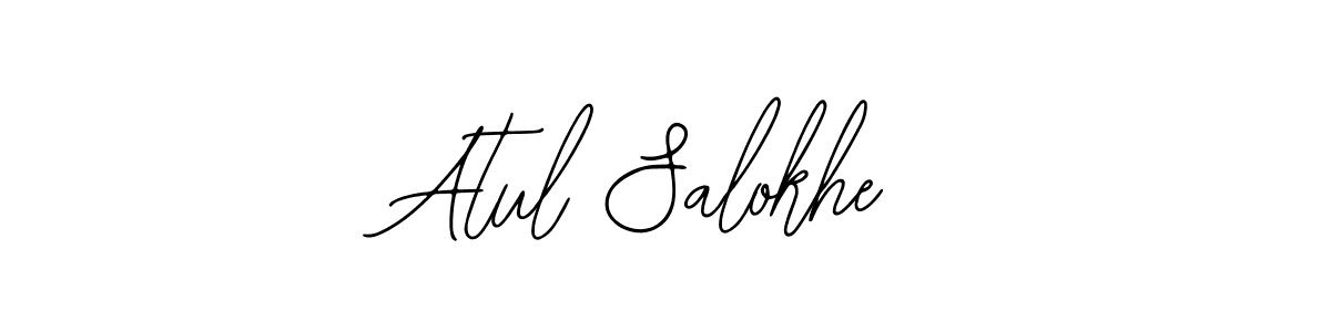 How to Draw Atul Salokhe signature style? Bearetta-2O07w is a latest design signature styles for name Atul Salokhe. Atul Salokhe signature style 12 images and pictures png