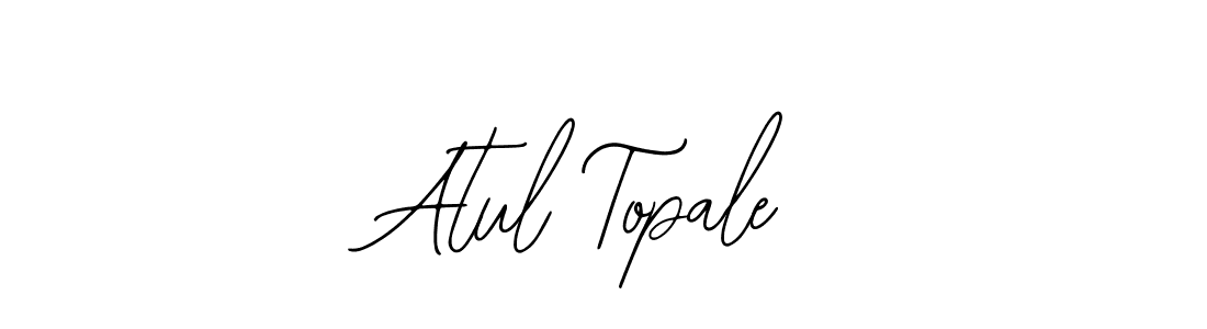 Design your own signature with our free online signature maker. With this signature software, you can create a handwritten (Bearetta-2O07w) signature for name Atul Topale. Atul Topale signature style 12 images and pictures png
