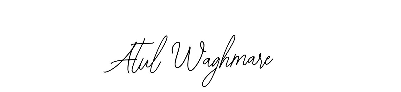 The best way (Bearetta-2O07w) to make a short signature is to pick only two or three words in your name. The name Atul Waghmare include a total of six letters. For converting this name. Atul Waghmare signature style 12 images and pictures png