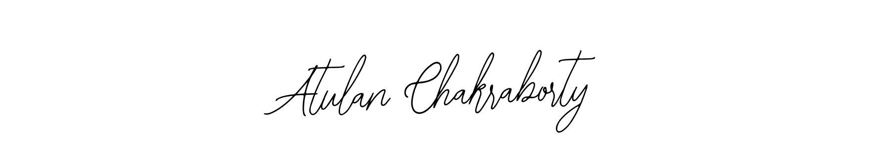 How to make Atulan Chakraborty name signature. Use Bearetta-2O07w style for creating short signs online. This is the latest handwritten sign. Atulan Chakraborty signature style 12 images and pictures png