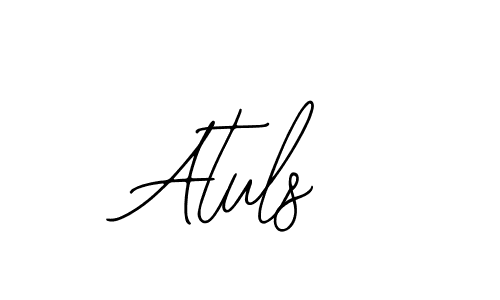 Atuls stylish signature style. Best Handwritten Sign (Bearetta-2O07w) for my name. Handwritten Signature Collection Ideas for my name Atuls. Atuls signature style 12 images and pictures png