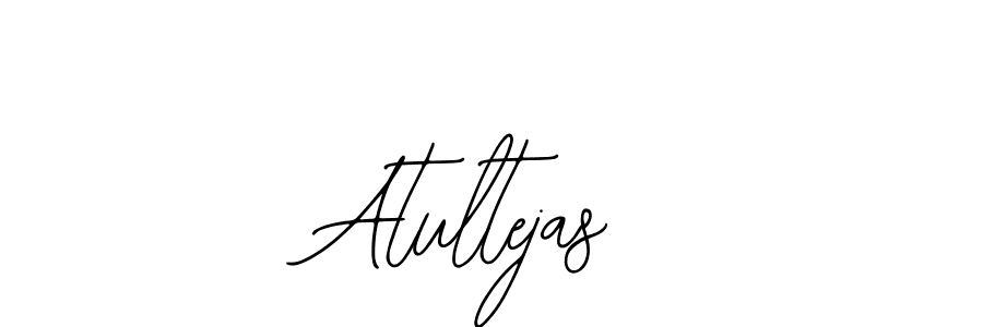 Create a beautiful signature design for name Atultejas. With this signature (Bearetta-2O07w) fonts, you can make a handwritten signature for free. Atultejas signature style 12 images and pictures png