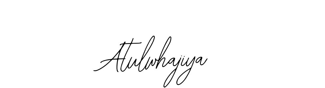 Make a beautiful signature design for name Atulwhajiya. With this signature (Bearetta-2O07w) style, you can create a handwritten signature for free. Atulwhajiya signature style 12 images and pictures png