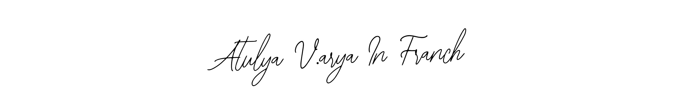 See photos of Atulya V.arya In Franch official signature by Spectra . Check more albums & portfolios. Read reviews & check more about Bearetta-2O07w font. Atulya V.arya In Franch signature style 12 images and pictures png