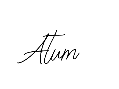 You should practise on your own different ways (Bearetta-2O07w) to write your name (Atum) in signature. don't let someone else do it for you. Atum signature style 12 images and pictures png