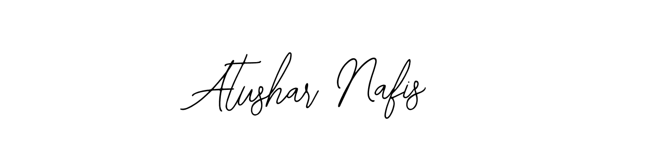 How to make Atushar Nafis name signature. Use Bearetta-2O07w style for creating short signs online. This is the latest handwritten sign. Atushar Nafis signature style 12 images and pictures png