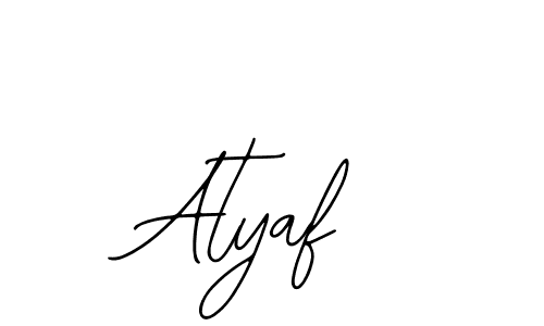 You can use this online signature creator to create a handwritten signature for the name Atyaf. This is the best online autograph maker. Atyaf signature style 12 images and pictures png