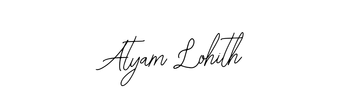 Check out images of Autograph of Atyam Lohith name. Actor Atyam Lohith Signature Style. Bearetta-2O07w is a professional sign style online. Atyam Lohith signature style 12 images and pictures png