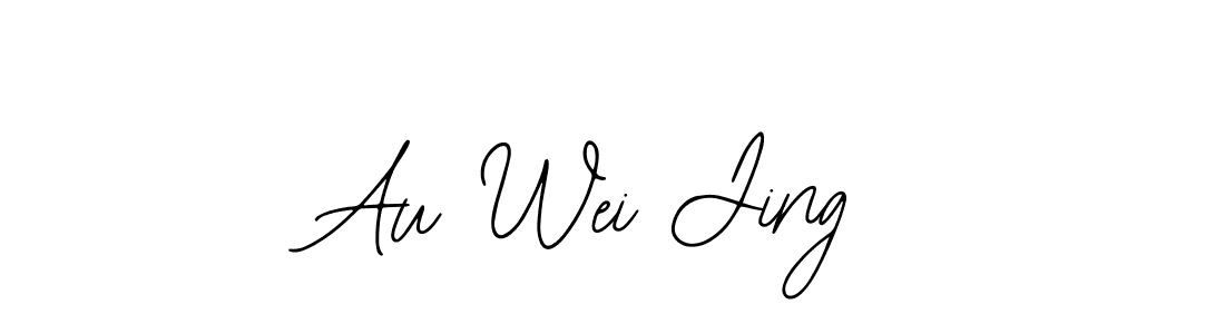 This is the best signature style for the Au Wei Jing name. Also you like these signature font (Bearetta-2O07w). Mix name signature. Au Wei Jing signature style 12 images and pictures png