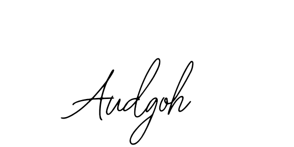 if you are searching for the best signature style for your name Audgoh. so please give up your signature search. here we have designed multiple signature styles  using Bearetta-2O07w. Audgoh signature style 12 images and pictures png