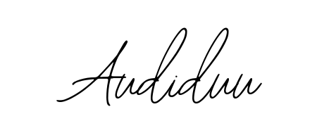 The Bearetta-2O07w lettering style adds unique flourish to name Audiduu. Stand out with a custom digital autograph made in seconds. Audiduu signature style 12 images and pictures png