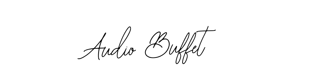 Similarly Bearetta-2O07w is the best handwritten signature design. Signature creator online .You can use it as an online autograph creator for name Audio Buffet. Audio Buffet signature style 12 images and pictures png