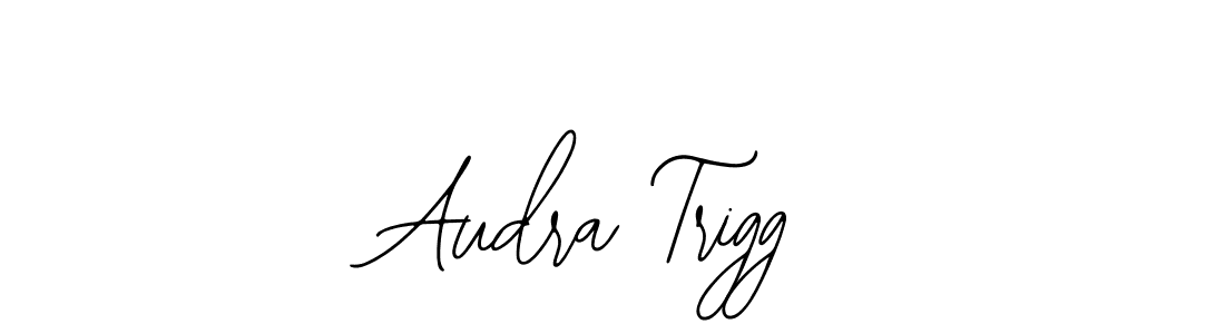 How to make Audra Trigg name signature. Use Bearetta-2O07w style for creating short signs online. This is the latest handwritten sign. Audra Trigg signature style 12 images and pictures png