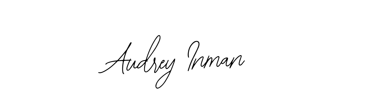 Make a beautiful signature design for name Audrey Inman. Use this online signature maker to create a handwritten signature for free. Audrey Inman signature style 12 images and pictures png