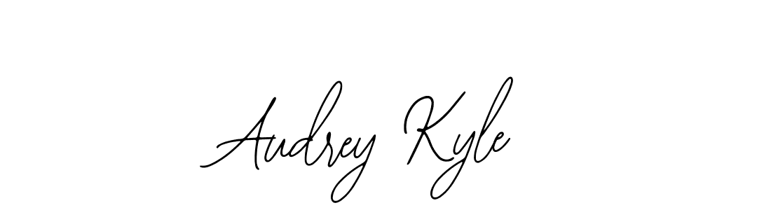 Bearetta-2O07w is a professional signature style that is perfect for those who want to add a touch of class to their signature. It is also a great choice for those who want to make their signature more unique. Get Audrey Kyle name to fancy signature for free. Audrey Kyle signature style 12 images and pictures png