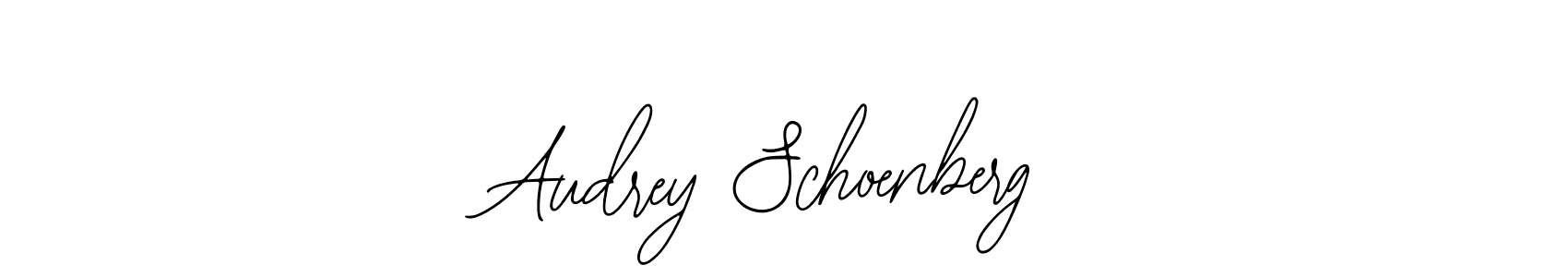 Also You can easily find your signature by using the search form. We will create Audrey Schoenberg name handwritten signature images for you free of cost using Bearetta-2O07w sign style. Audrey Schoenberg signature style 12 images and pictures png