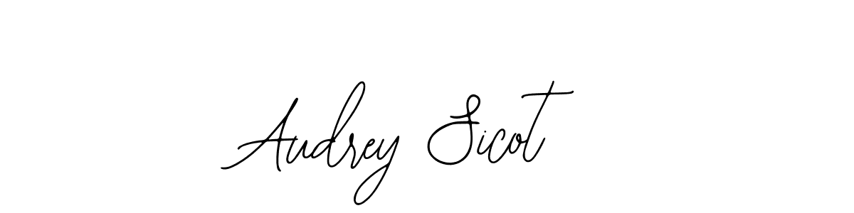 Design your own signature with our free online signature maker. With this signature software, you can create a handwritten (Bearetta-2O07w) signature for name Audrey Sicot. Audrey Sicot signature style 12 images and pictures png