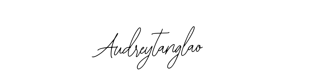 Design your own signature with our free online signature maker. With this signature software, you can create a handwritten (Bearetta-2O07w) signature for name Audreytanglao. Audreytanglao signature style 12 images and pictures png