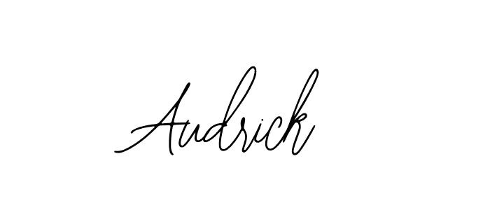 Best and Professional Signature Style for Audrick. Bearetta-2O07w Best Signature Style Collection. Audrick signature style 12 images and pictures png