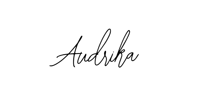 Create a beautiful signature design for name Audrika. With this signature (Bearetta-2O07w) fonts, you can make a handwritten signature for free. Audrika signature style 12 images and pictures png