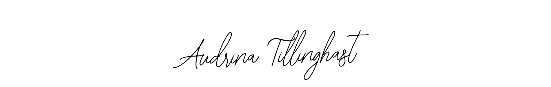 if you are searching for the best signature style for your name Audrina Tillinghast. so please give up your signature search. here we have designed multiple signature styles  using Bearetta-2O07w. Audrina Tillinghast signature style 12 images and pictures png