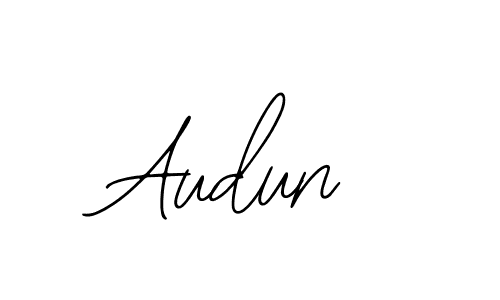 The best way (Bearetta-2O07w) to make a short signature is to pick only two or three words in your name. The name Audun include a total of six letters. For converting this name. Audun signature style 12 images and pictures png