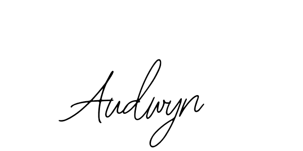 Use a signature maker to create a handwritten signature online. With this signature software, you can design (Bearetta-2O07w) your own signature for name Audwyn. Audwyn signature style 12 images and pictures png