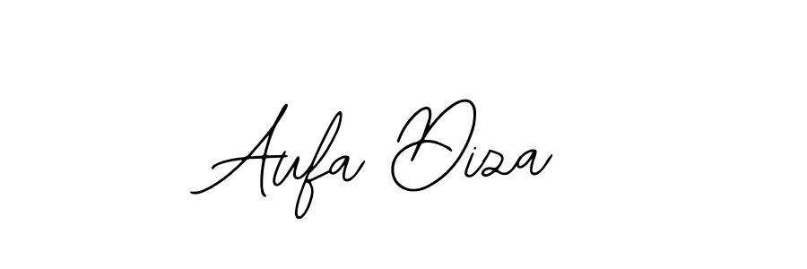 if you are searching for the best signature style for your name Aufa Diza. so please give up your signature search. here we have designed multiple signature styles  using Bearetta-2O07w. Aufa Diza signature style 12 images and pictures png