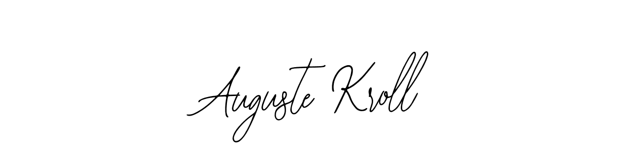 You can use this online signature creator to create a handwritten signature for the name Auguste Kroll. This is the best online autograph maker. Auguste Kroll signature style 12 images and pictures png