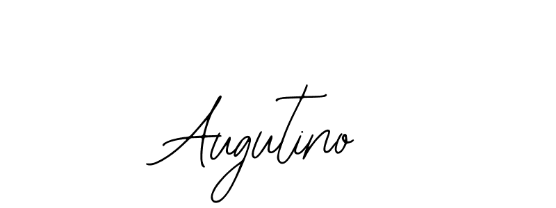 How to make Augutino signature? Bearetta-2O07w is a professional autograph style. Create handwritten signature for Augutino name. Augutino signature style 12 images and pictures png