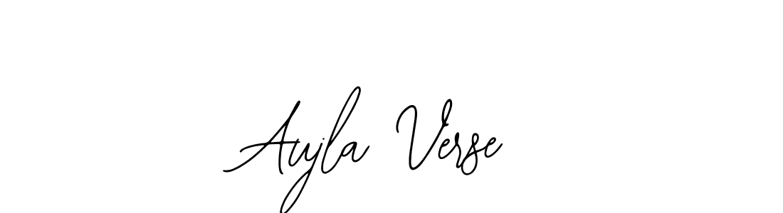 Also we have Aujla Verse name is the best signature style. Create professional handwritten signature collection using Bearetta-2O07w autograph style. Aujla Verse signature style 12 images and pictures png