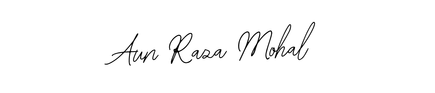 This is the best signature style for the Aun Raza Mohal name. Also you like these signature font (Bearetta-2O07w). Mix name signature. Aun Raza Mohal signature style 12 images and pictures png