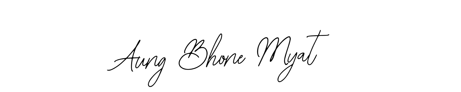 Similarly Bearetta-2O07w is the best handwritten signature design. Signature creator online .You can use it as an online autograph creator for name Aung Bhone Myat. Aung Bhone Myat signature style 12 images and pictures png
