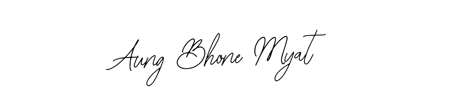 Design your own signature with our free online signature maker. With this signature software, you can create a handwritten (Bearetta-2O07w) signature for name Aung Bhone Myat. Aung Bhone Myat signature style 12 images and pictures png