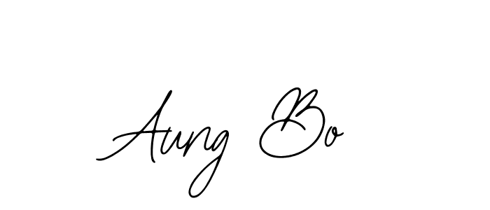 You can use this online signature creator to create a handwritten signature for the name Aung Bo. This is the best online autograph maker. Aung Bo signature style 12 images and pictures png