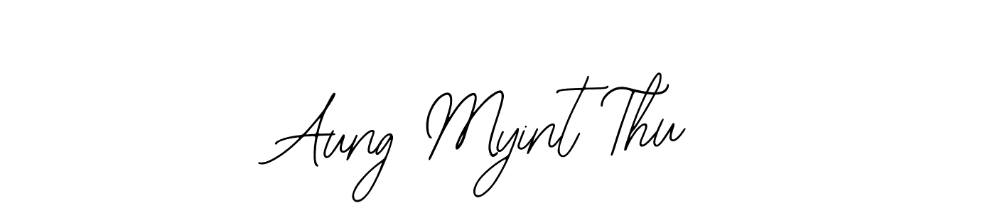 Create a beautiful signature design for name Aung Myint Thu. With this signature (Bearetta-2O07w) fonts, you can make a handwritten signature for free. Aung Myint Thu signature style 12 images and pictures png